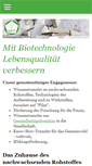 Mobile Screenshot of forschungsinstitut-biopol.de